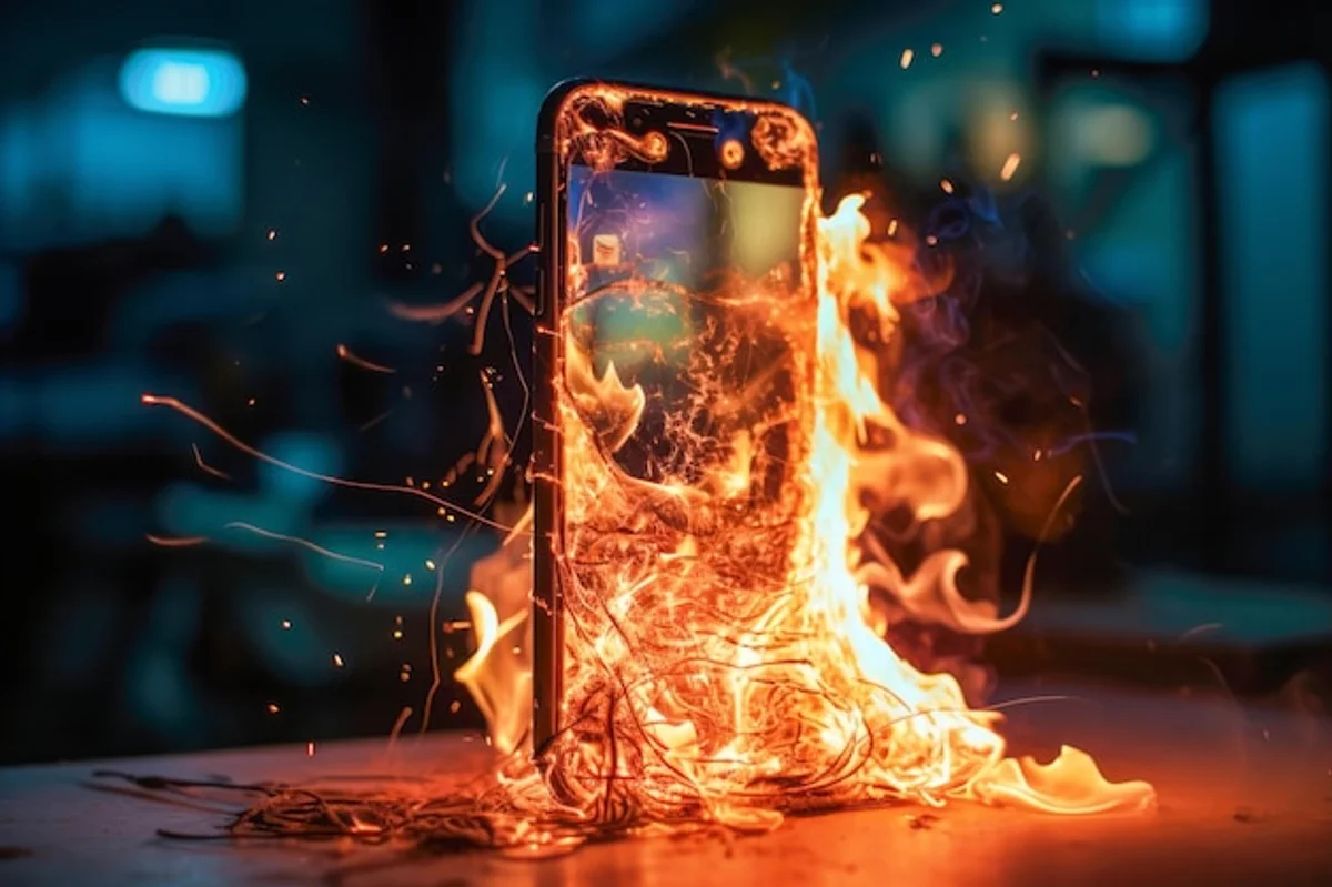 smartphone overheating charging battery damage