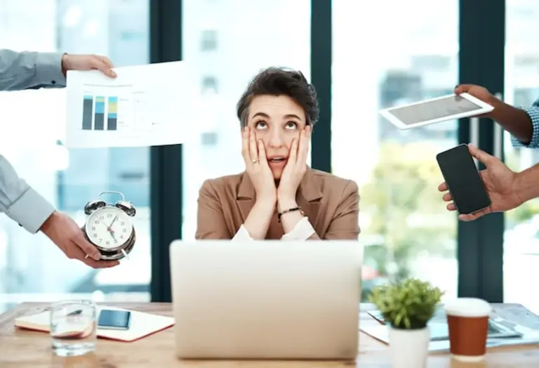 multitasking office stress