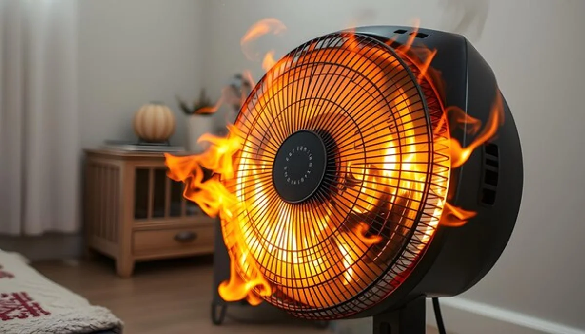 overheated smartphone on nightstand