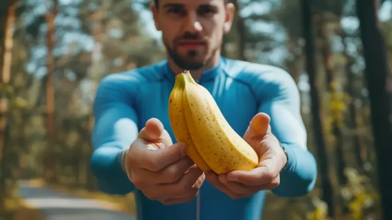 banana athlete gym healthy energy