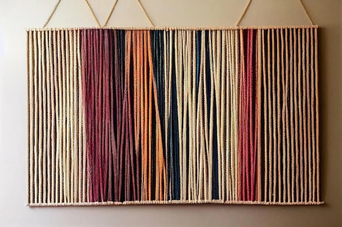 boho fabric wall hanging diy home decor