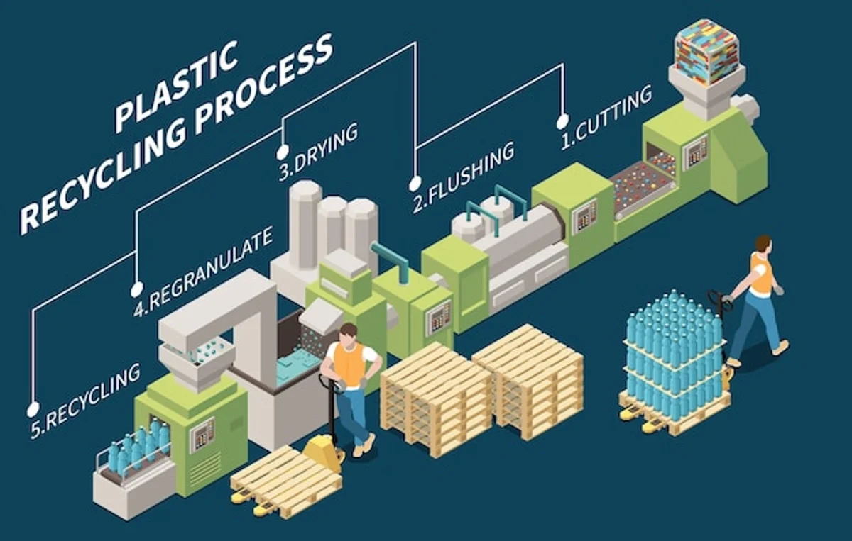 pet bottle recycling factory process high quality