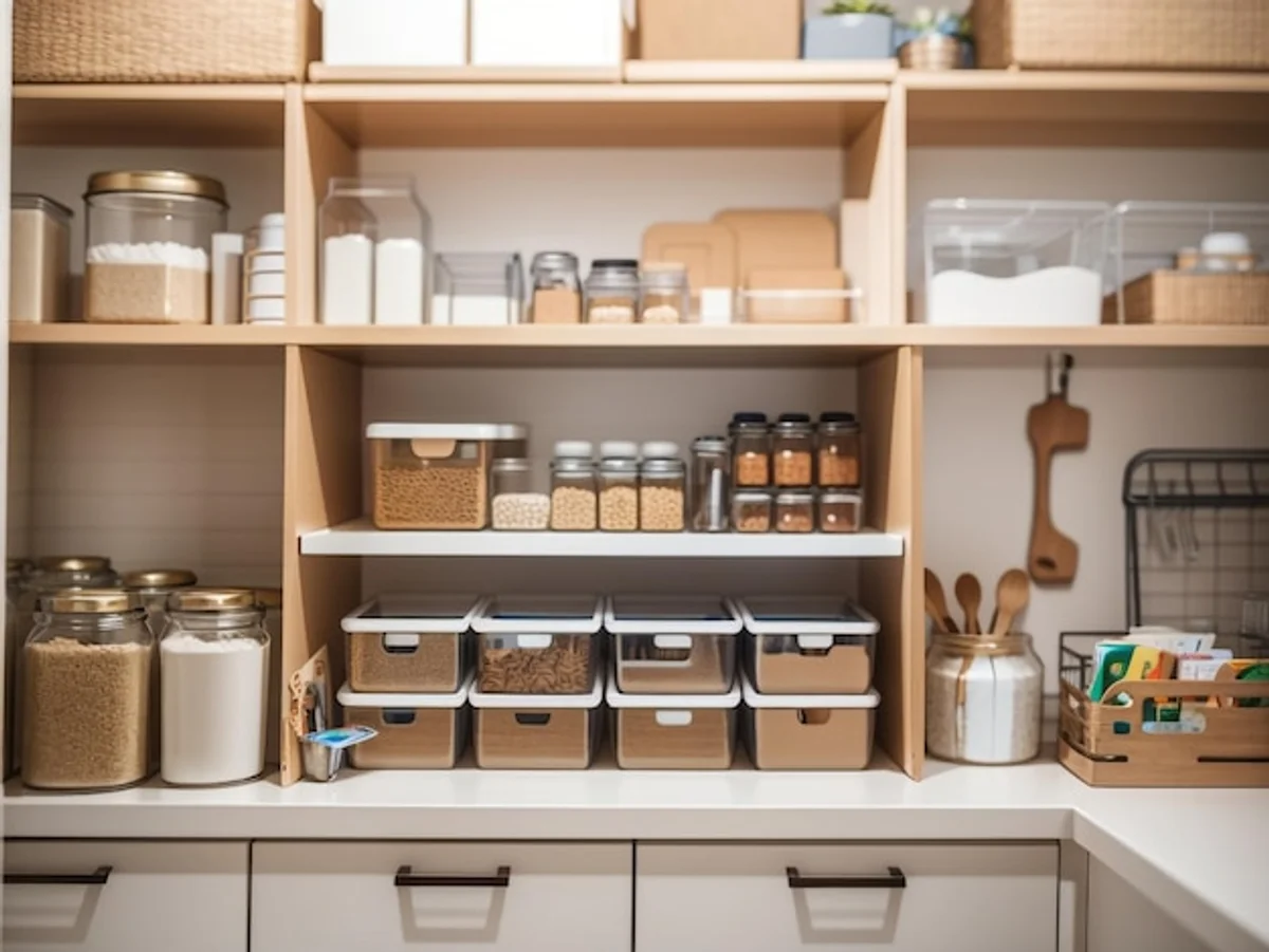 kitchen tidy basket organizing tip