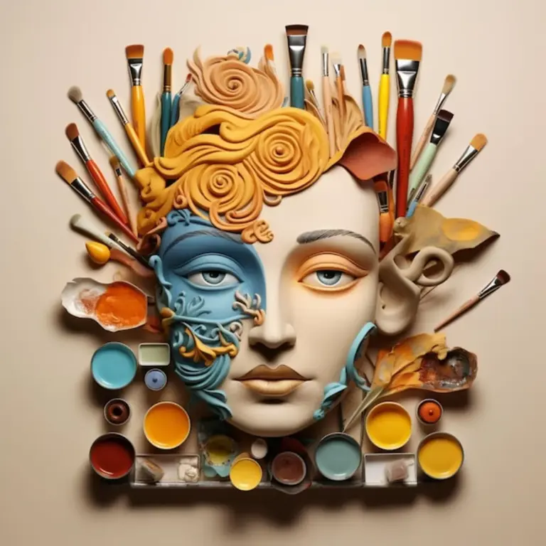 painting art with household items