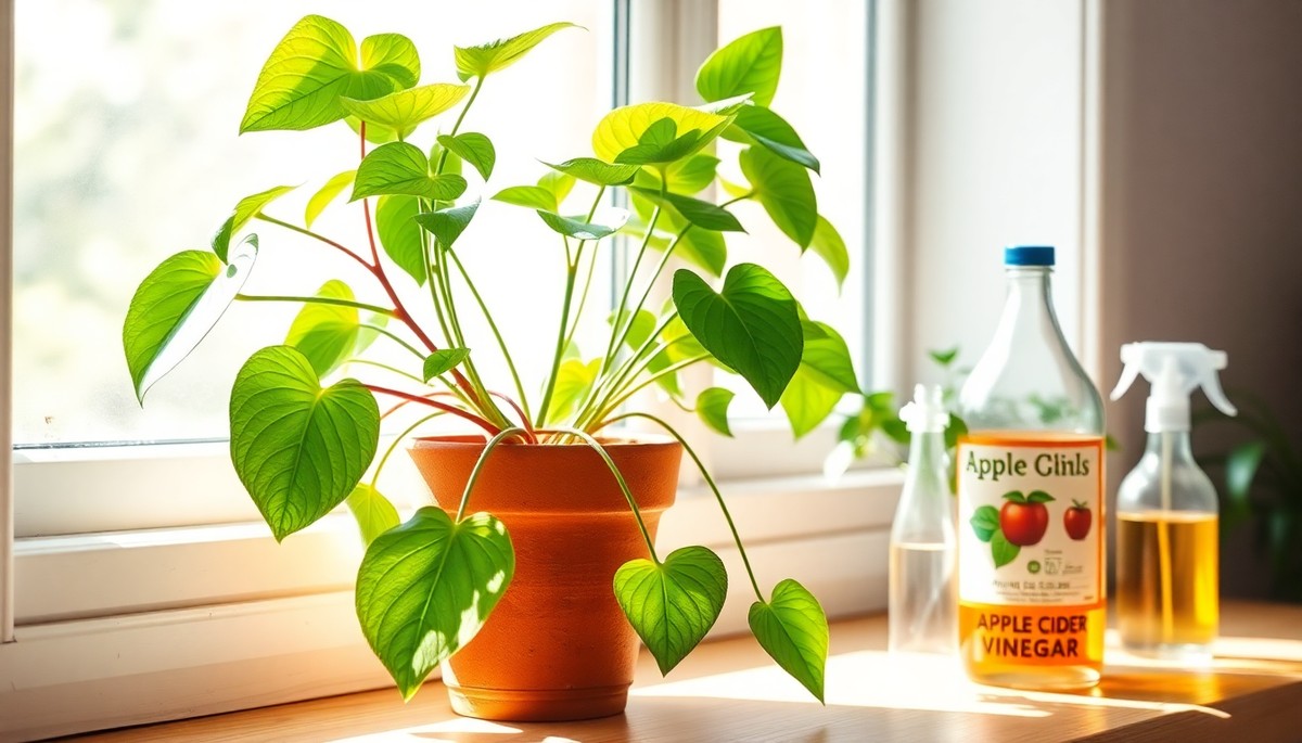 Essig auf der Fensterbank – warum Gärtner das nie auslassen - image 1