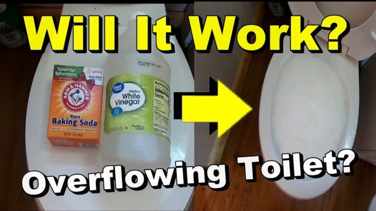 Essig und Backpulver in der Toilette – die 5-Minuten-Lösung