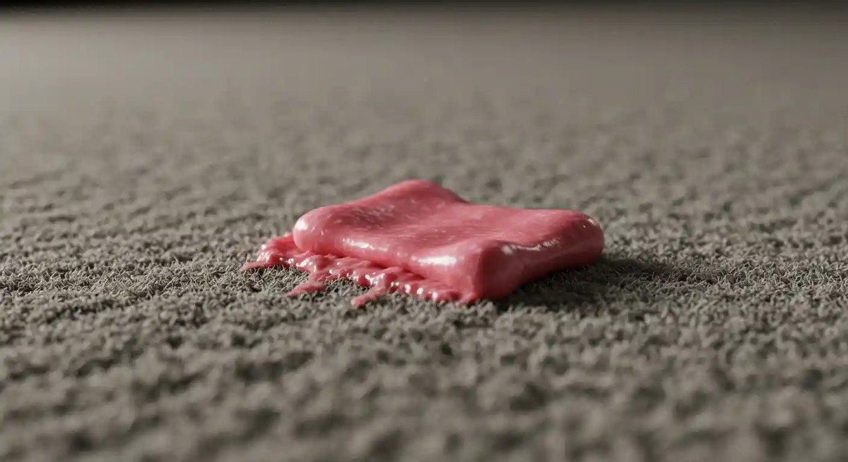 Kaugummi auf dem Teppich? Das Geheimnis liegt im Gefrierschrank