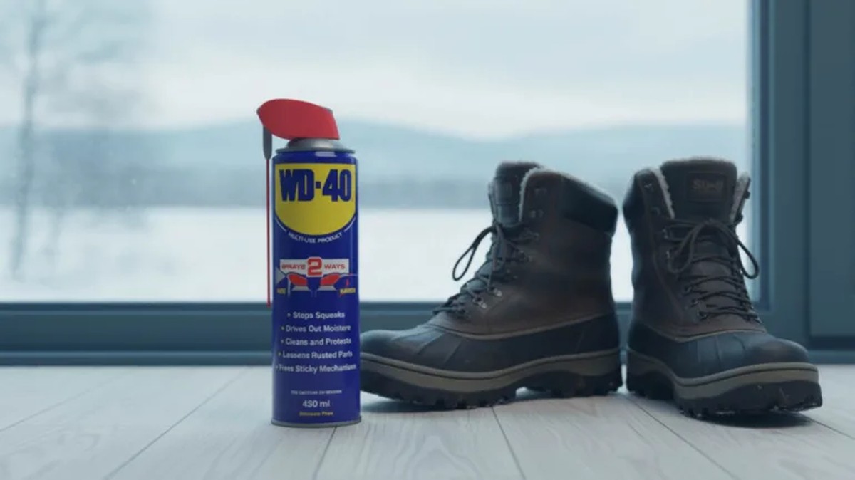 WD-40 auf Winterschuhe: Der Trick, den Hersteller verschweigen