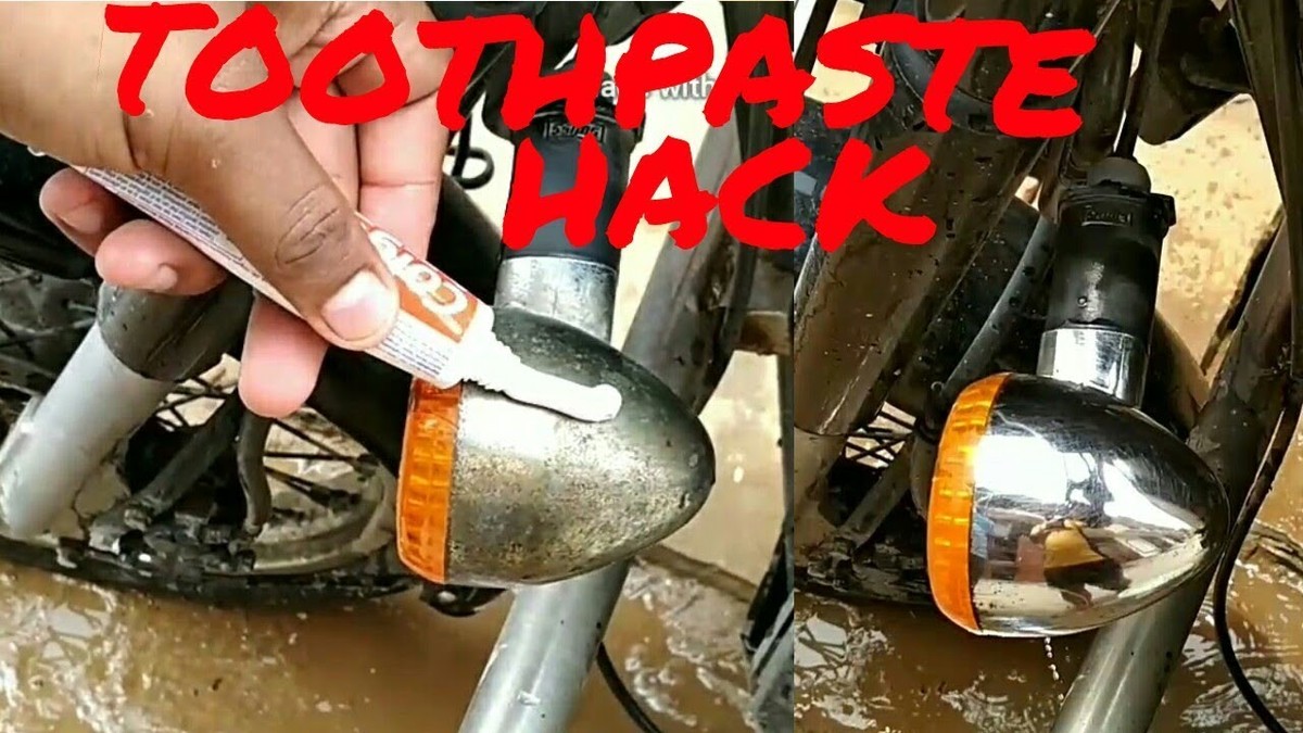 Zahnpasta auf Rostflecken? Der chemische Grund, warum es funktioniert