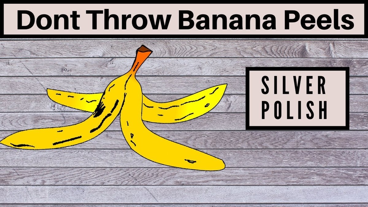 Bananenschale auf Silberbesteck gerieben – und es glänzt wie neu