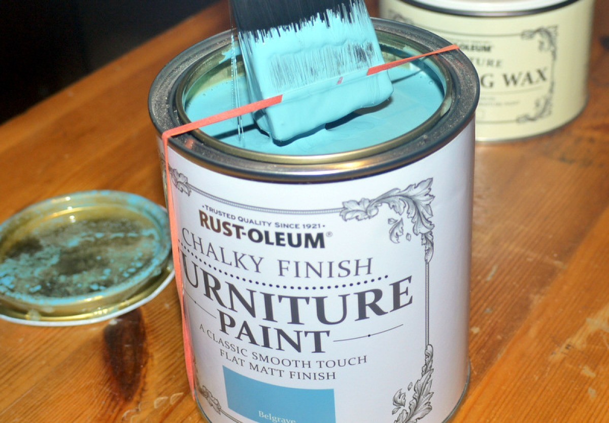 Gummiband um die Farbdose – die vergessene Lösung gegen Tropfen