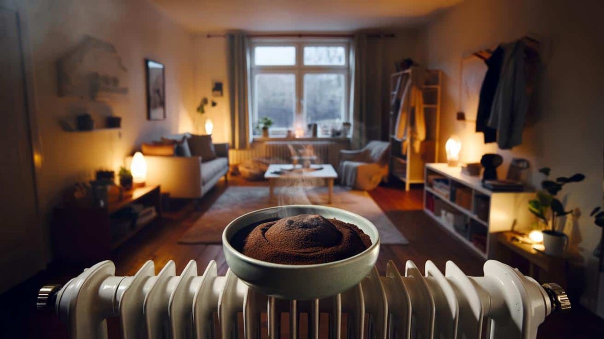 Kaffeesatz hinter der Heizung: So sparst du 25% Energiekosten