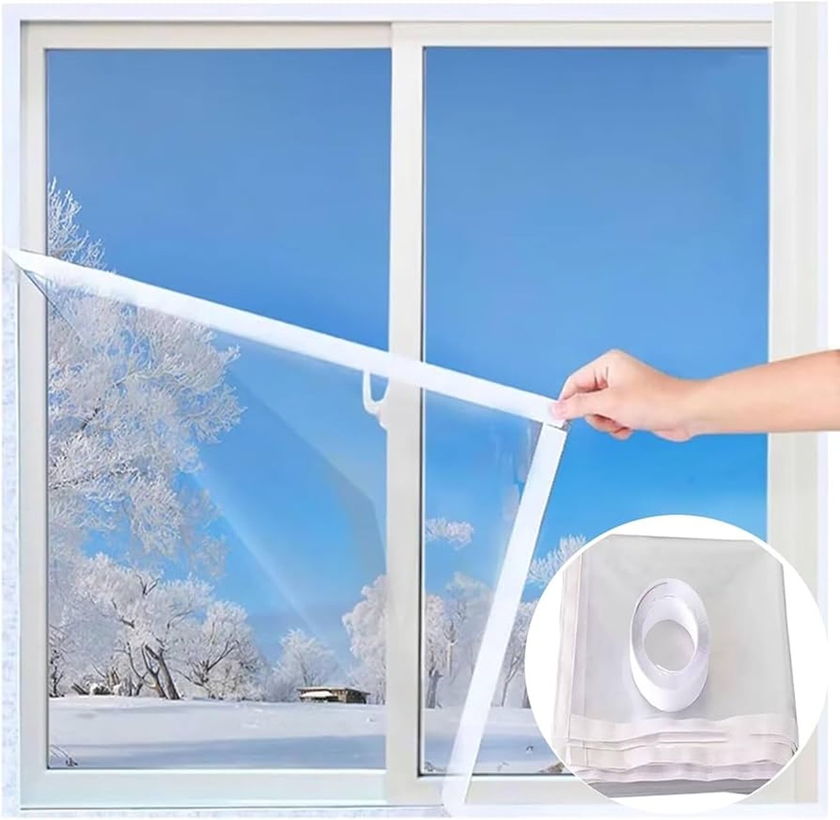 Transparente Folie auf Fensterrahmen – der Wintertrick, den Glaser verschweigen - image 1