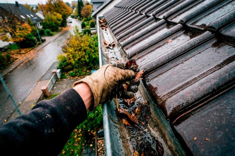 Dachdecker warnen: Diesen Fehler machen 9 von 10 Hausbesitzern beim Dachrinnenreinigen